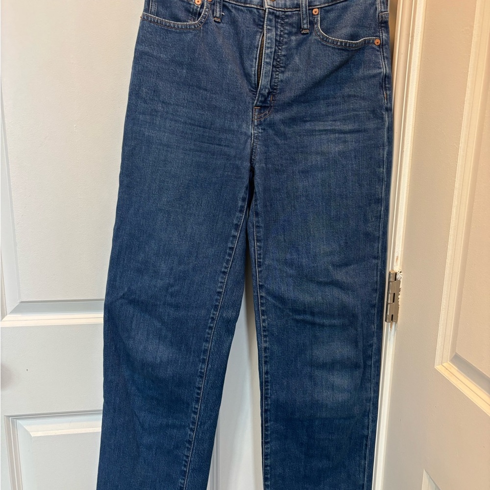 Madewell slim wide leg Denim Jeans